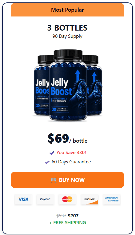 jelly boost 3 bottles price